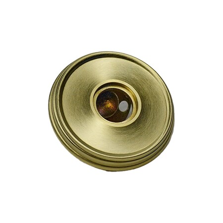 Baldwin Half Dummy Rosettes Lifetime Satin Brass 5078.044.IDM